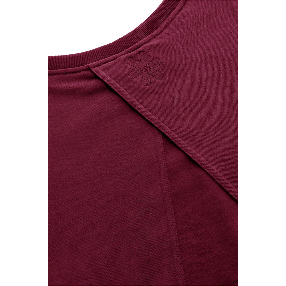 Osaka Women Crossed Back Sweater | Cherry Lacquer