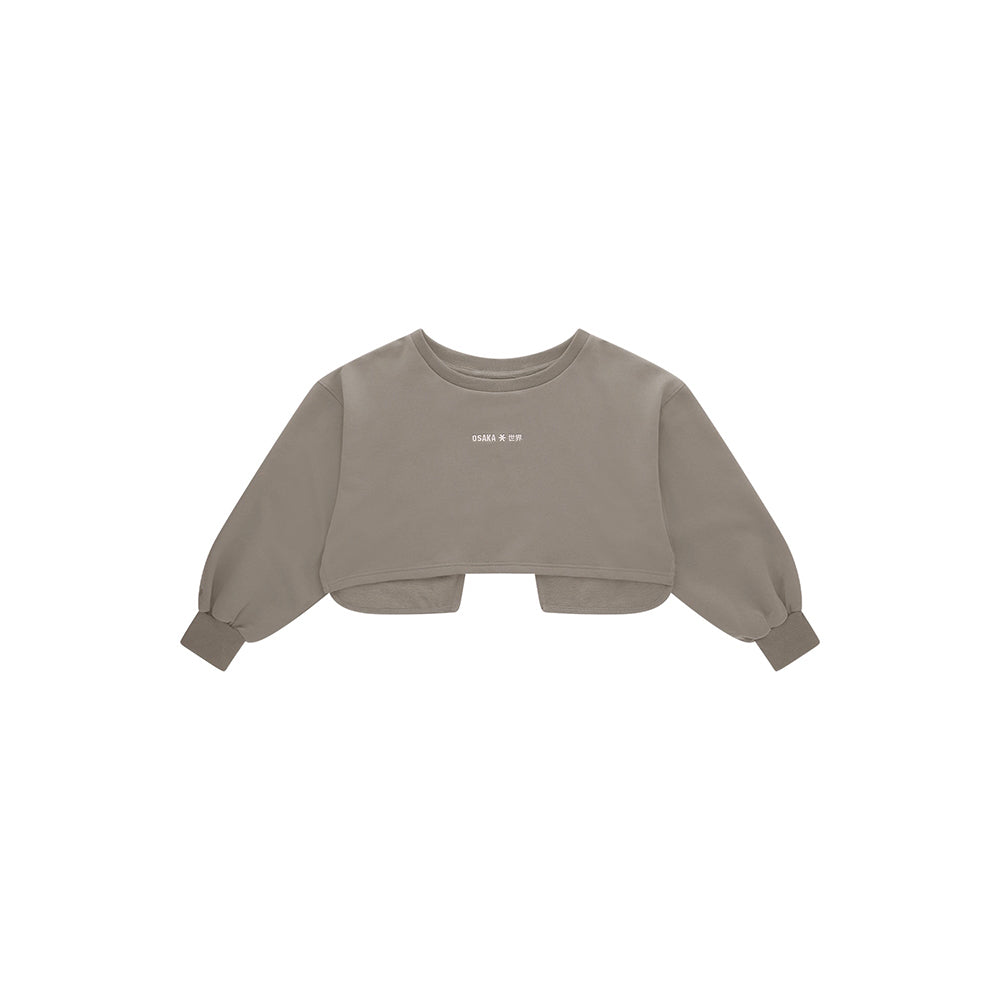 Osaka Women Crossed Back Sweater | Cloudburst