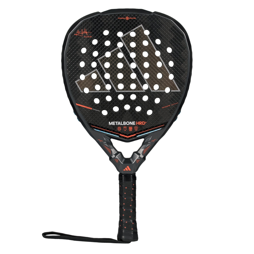 Adidas Metalbone HRD 2026 padel racket — extra-rigid feel for maximum power