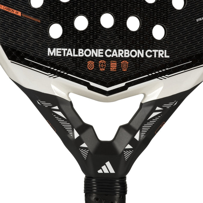 Adidas Metalbone Carbon Ctrl 2026 bridge and heart detail