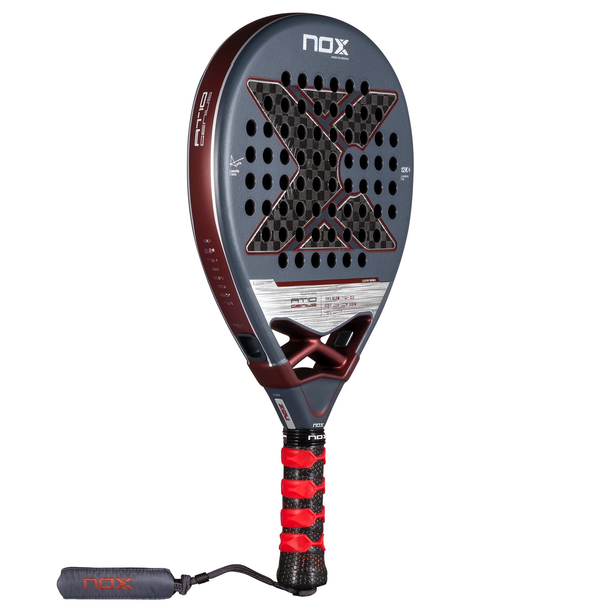 Nox Padel Racket AT10 Genius 12K 25 – Racket Central