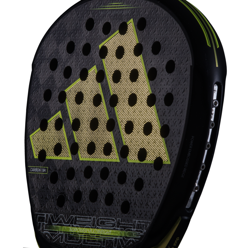 Adidas Padel Racket Adipower Multiweight 3.3 Black & Yellow detail