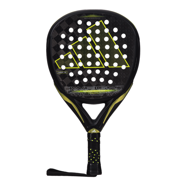 Adidas Padel Racket Adipower Multiweight 3.3 Black & Yellow Front