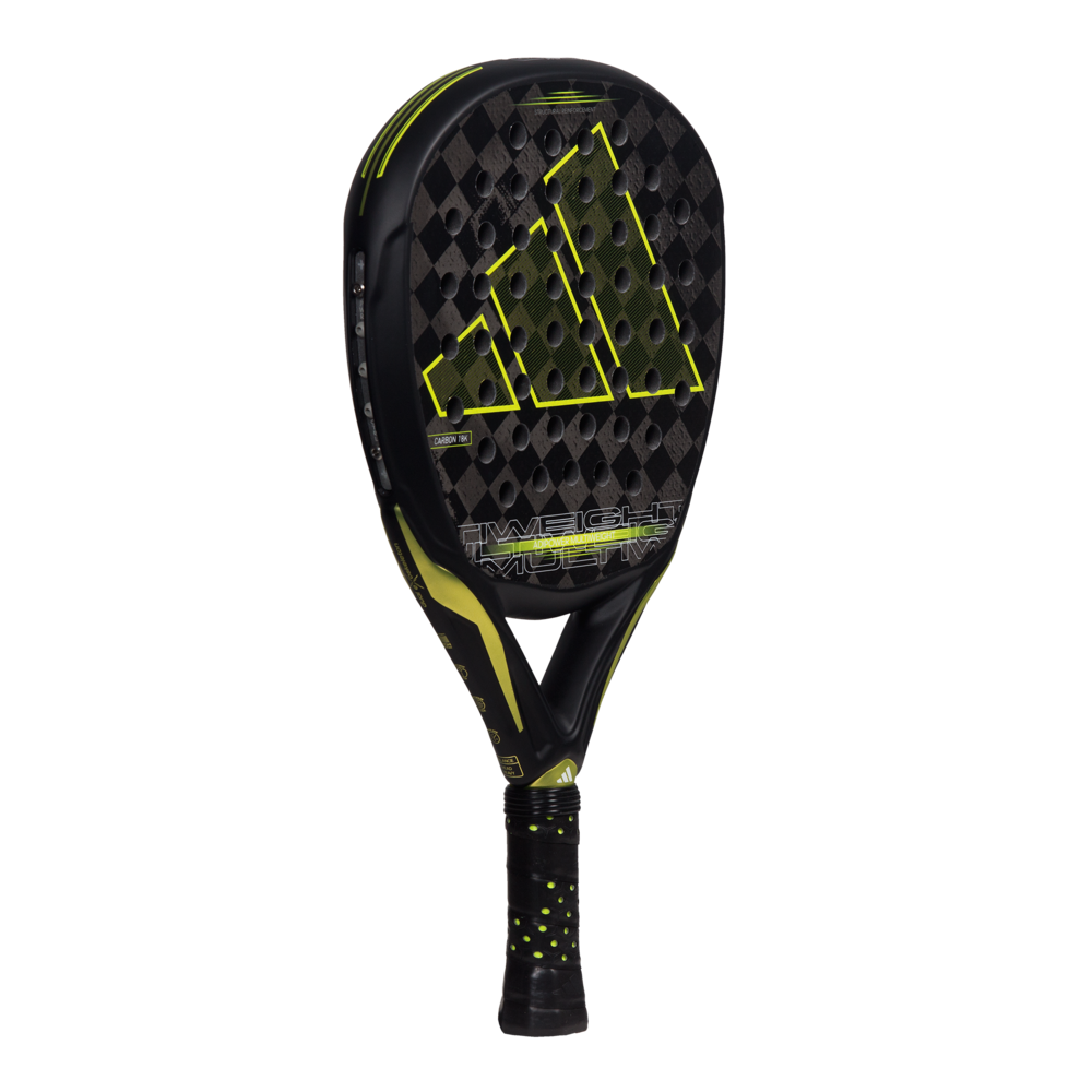 Adidas Padel Racket Adipower Multiweight 3.3 Black & Yellow right side