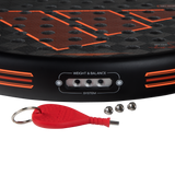 Adidas Padel Racket Adipower Multiweight CTRL 3.3 Black Orange - Adjustable Weight for Personalized Performance