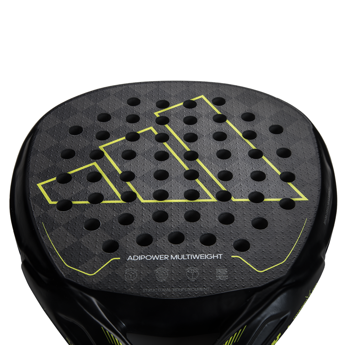 Adidas Padel Racket Adipower Multiweight - Black & Yellow
