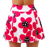 Falda pantalón Bella Aline para pickleball amapola