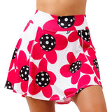 Falda pantalón Bella Aline para pickleball amapola