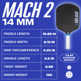 Volair Pickleball Paddle Mach 2