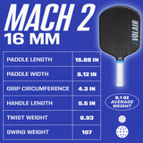 Volair Pickleball Paddle Mach 2