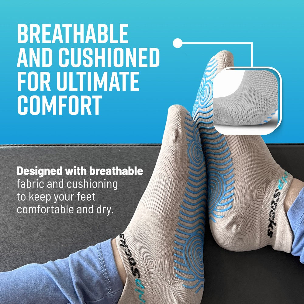 GripSocks for Pilates - Gray