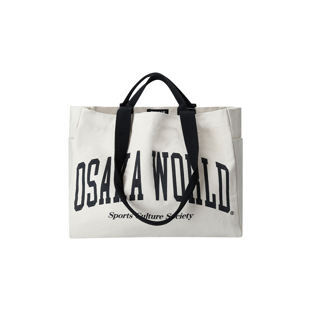 Osaka Cotton Tote Bag | Natural Raw