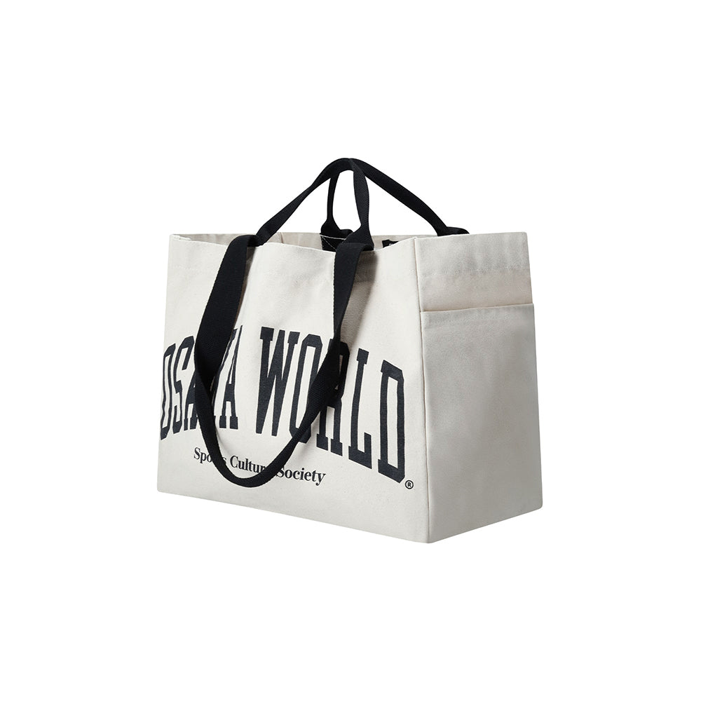 Osaka Cotton Tote Bag | Natural Raw