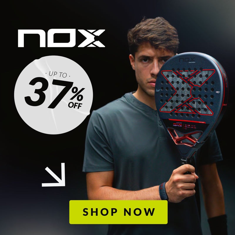 Nox padel rackets up to 37% off