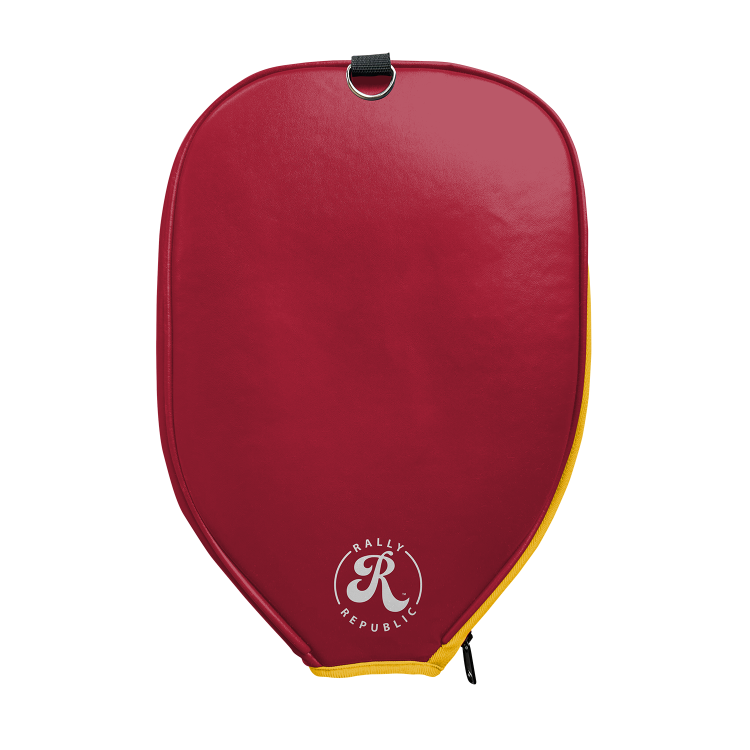 Rally Republic Paddle Cover - USC Trojans USC Cardinal Interlocking SC Logo | PU Leather