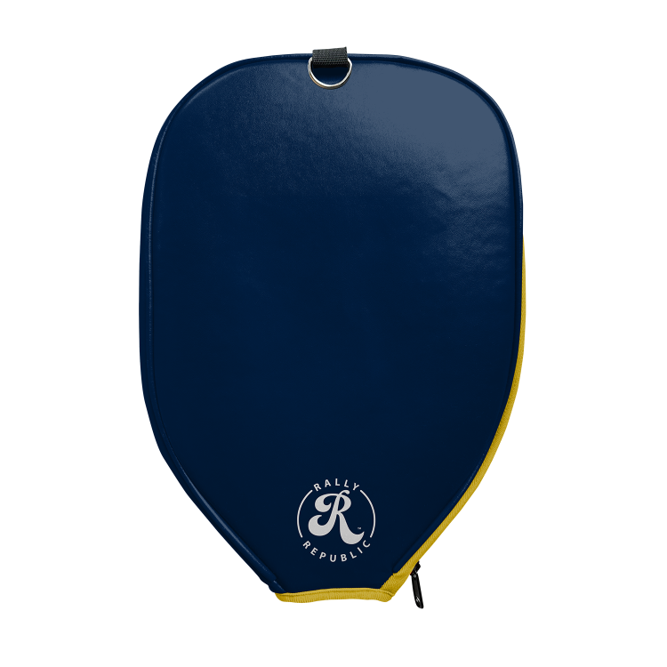Rally Republic Paddle Cover - Michigan Wolverines Michigan Blue Primary Mark | PU Leather