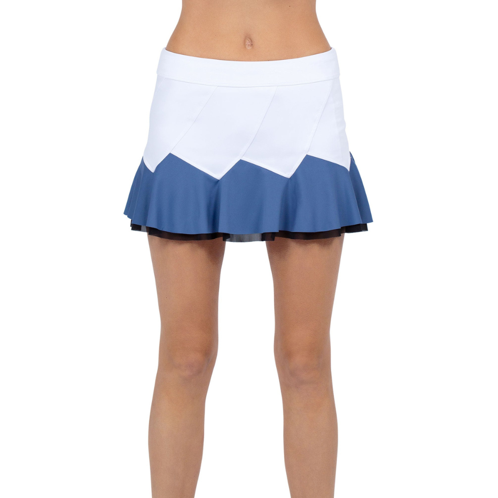 inPhorm NYC Baseline Butterfly Skirt - White/Palladian Combo