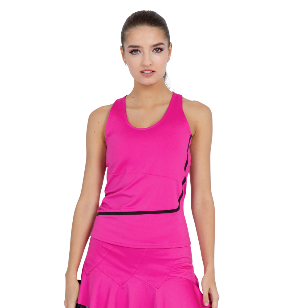inPhorm NYC Baseline Tank - Pink/Black