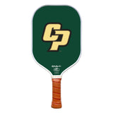 Rally Republic PIckleball Paddle - Cal Poly Mustangs Poly Green Interlocking Logo
