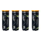 Nox Padel Balls Pro Titanium | 4x Can Bundle