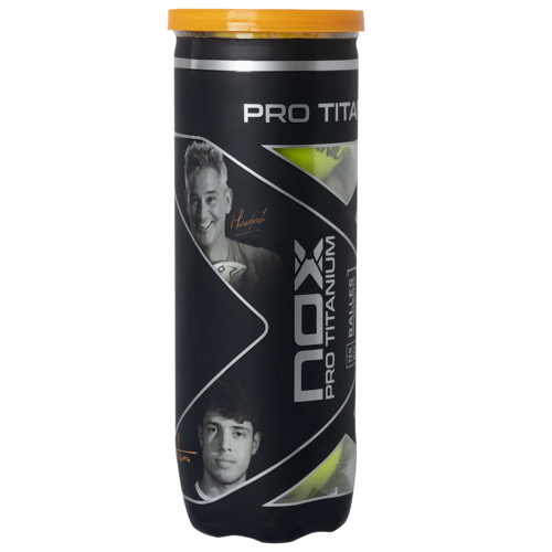 Nox Padel Balls Pro Titanium 3 Ball Can