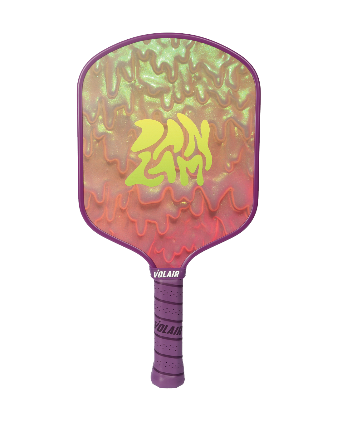Volair Pickleball Canvas 2 Forza 16mm: "Drips" de Dan Lam + Mini Escultura Drip