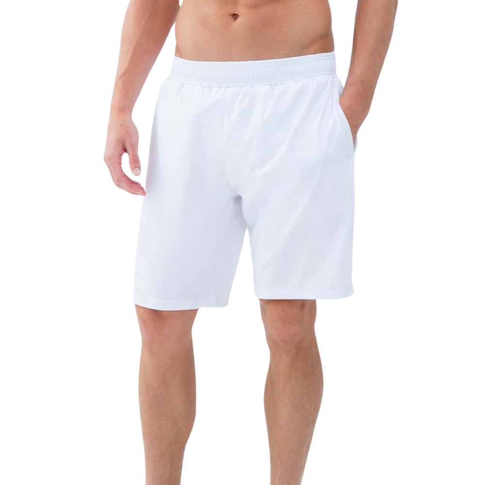inPhorm NYC Classic Performance Men's Tennis Shorts - White