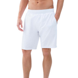inPhorm NYC Classic Performance Men's Tennis Shorts - White