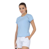 inPhorm NYC Classic Short Sleeve Crew Neck - Bluebell