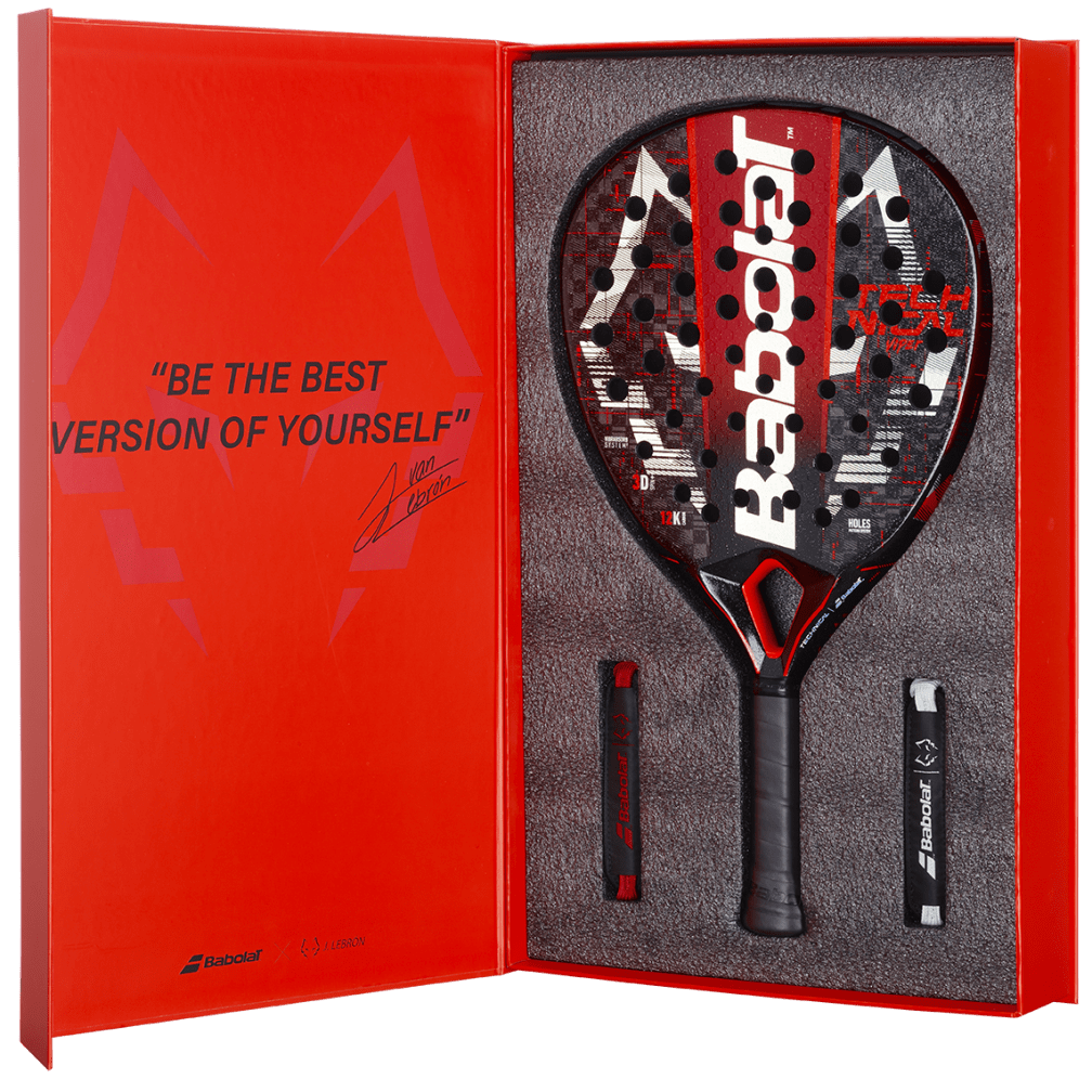 Babolat Padel Racket Technical Viper Juan Lebron Black Red - Power and Precision