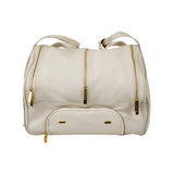 Cork Padel Leather Thermobag White