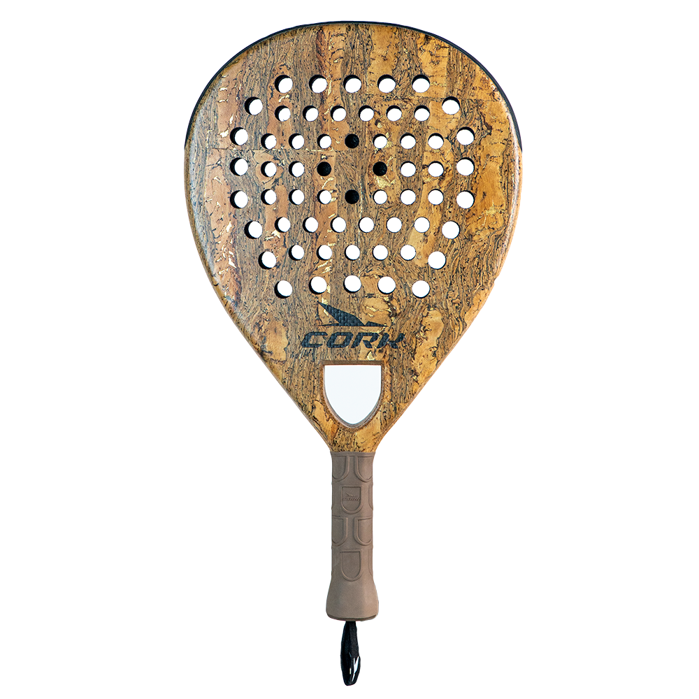 Cork Padel Racket Premium Hybrid II — balanced hybrid for all-court play