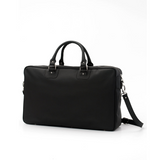 Cork Padel Vintage Leather Handbag Black/Silver