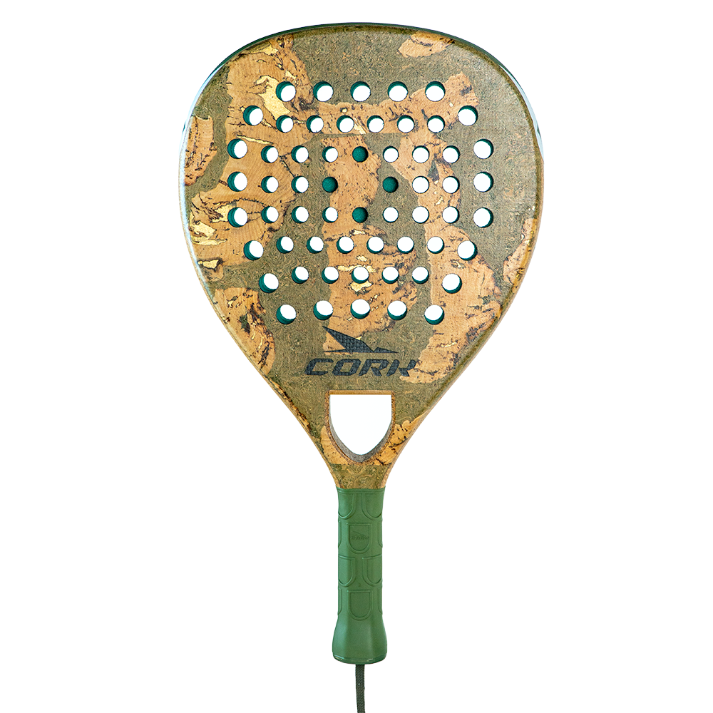 Cork Padel Racket Supreme Power III — offensive racket with high balance