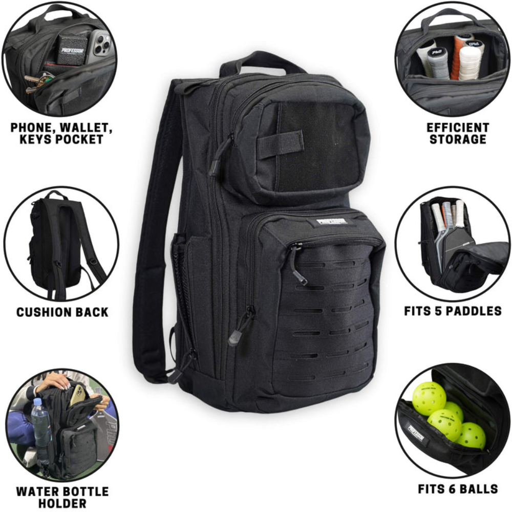 Professor Pickleball Backpack CourtCommander