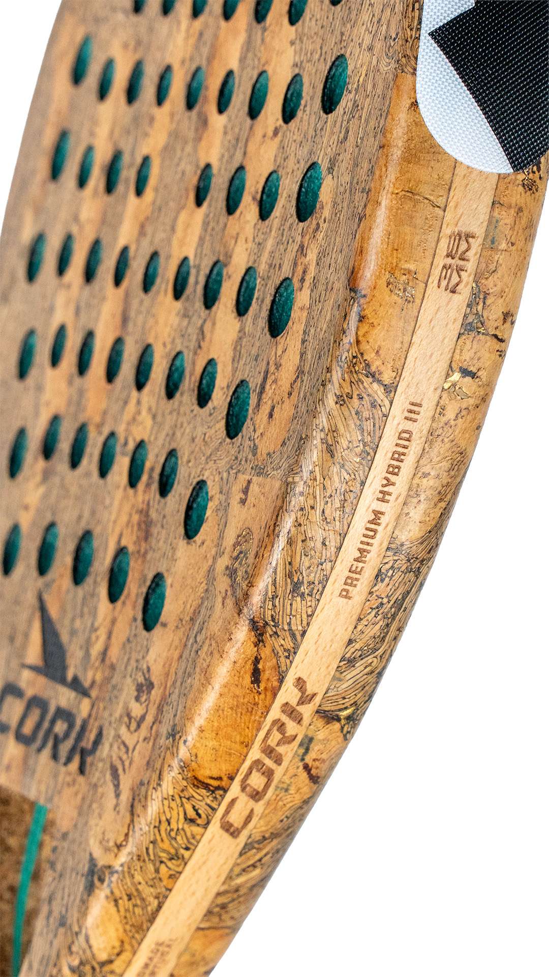 Cork Padel Premium Hybrid III Padel Racket + Free Thermobag