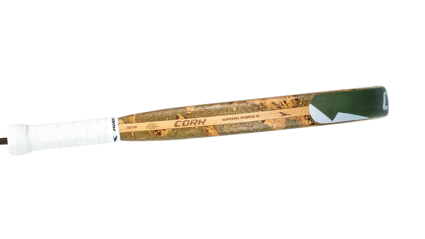 Cork Padel Supreme Hybrid IV Padel Racket + Free Thermobag