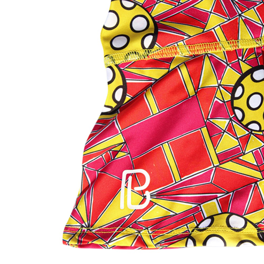 Falda pantalón plisada Bella de Picckleball, toma en ángulo 1