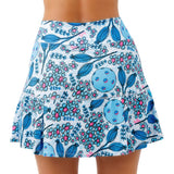Falda pantalón con pliegues Bella de Picckleball con braguita interior