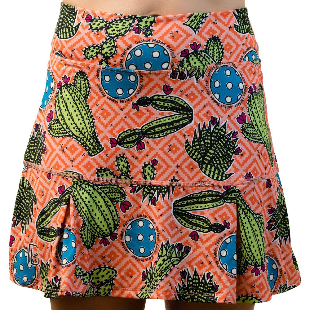 Falda pantalón plisada Picckleball Bella Drop Cactus Makes Perfect 1