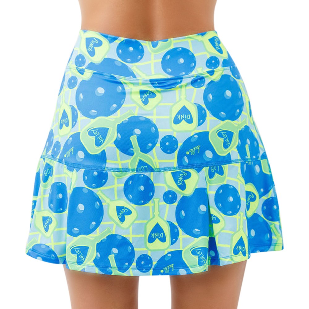 Picckleball Bella Drop Pleat Falda pantalón Patrimonio neto