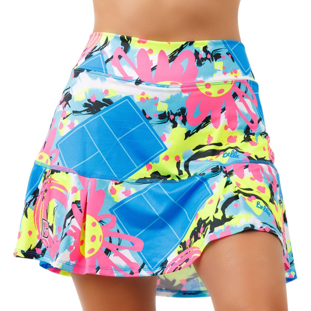 Falda pantalón plisada "Bella Drop" de Pickkeball para juego abierto