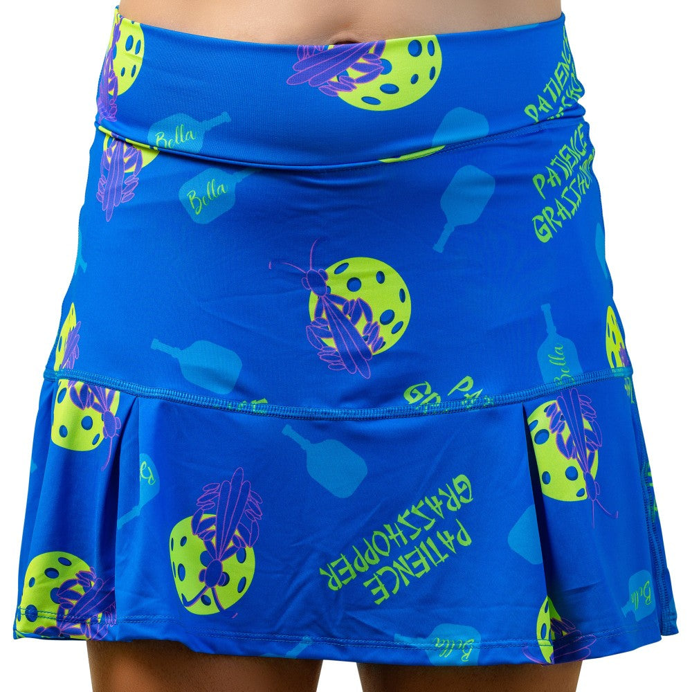 Falda pantalón con pliegues Bella Drop para Pickleball Patience Grasshopper