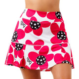 Falda pantalón con pliegues Bella de Picckleball - Amapola