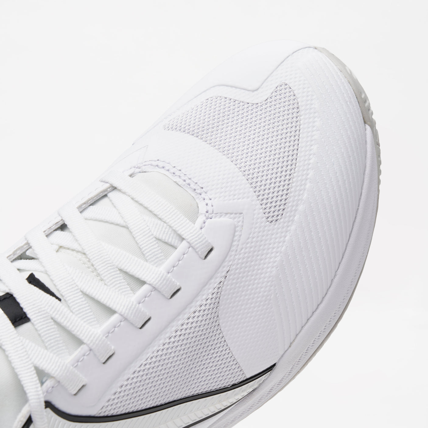 Kanso Sports Padel Shoes - EQ SoftCourt - White & Black