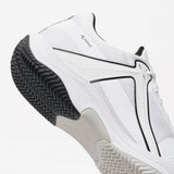 Kanso Sports Padel Shoes - EQ SoftCourt - White & Black