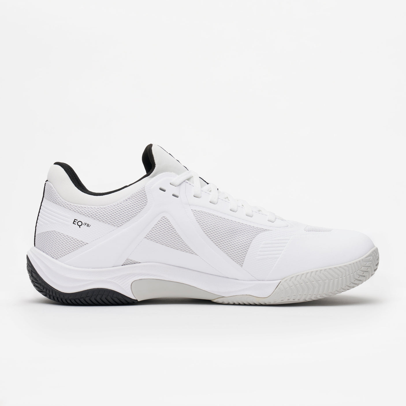 Kanso Sports Padel Shoes - EQ SoftCourt - White & Black