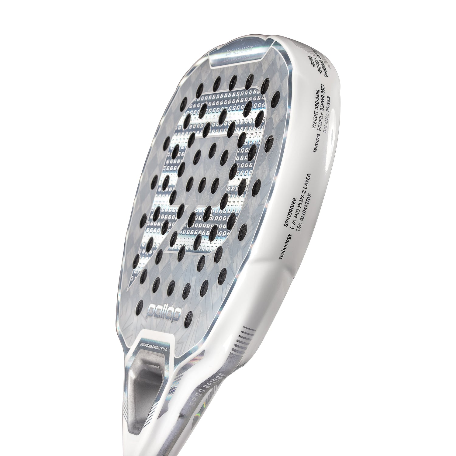 Pallap EvoForce Bright Star USA 250 Padel Racket