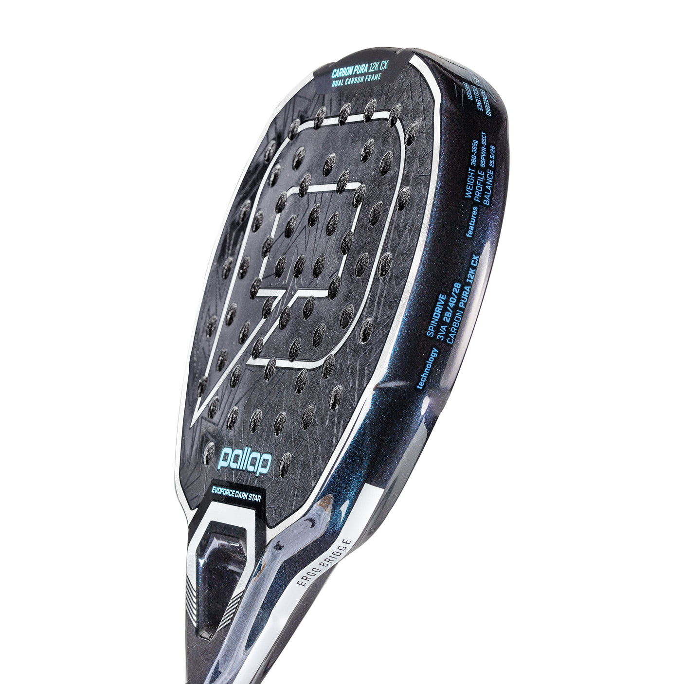 Pala de Pádel Pallap EvoForce Dark Star 26