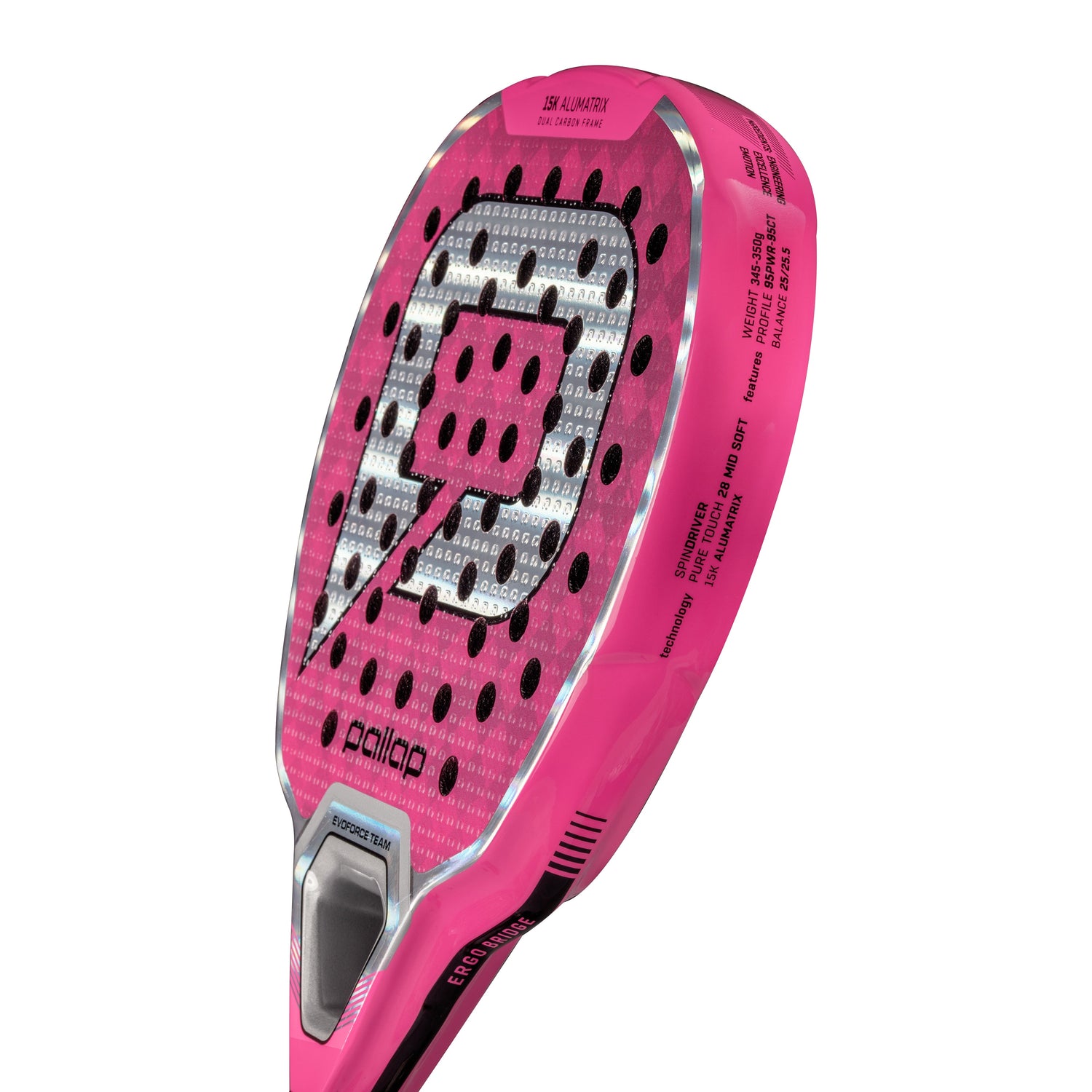Pallap EvoForce Team Pink 26 Padel Racket